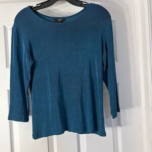 Teal Long Sleeve Women's Top